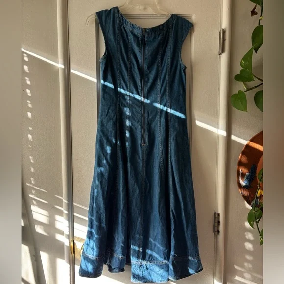 Pilcro Denim Midi Dress - Picture 5 of 9